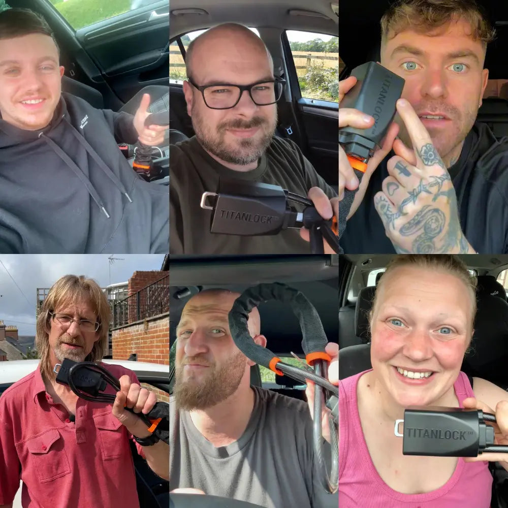 TitanLock™ | Military-Grade Steering Wheel Lock